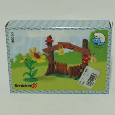 4.0050 40050 Playsat 3. Gate Playset Smurf Entrata dei Puffi 2A + BOX 5