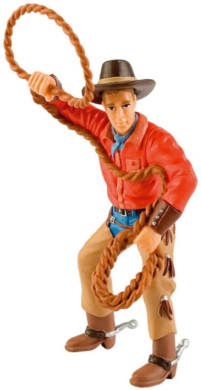 Bullyland Western 80673 Cowboy con Lazo