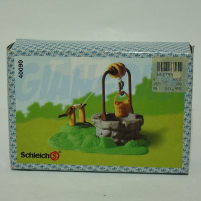 4.0090 40090 Playsat 7. Well Playset Smurf Pozzo dei Puffi 2B + BOX 5
