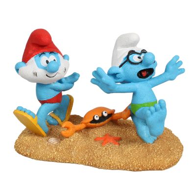 The Smurfs Aqua Della 234-472538 Smurfs Beach Papa & Brainy