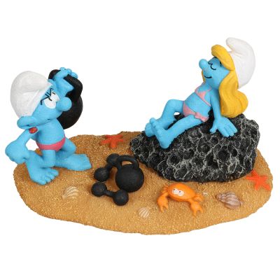 The Smurfs Aqua Della 234-472569 Smurfs Beach Smurfette & Hefty