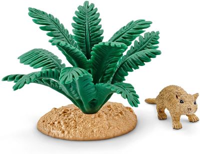 Schleich Wild Life 42323 Merione nel Rifugio
