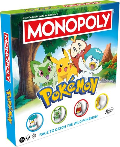 Hasbro Gaming Monopoly Pokemon English 2025