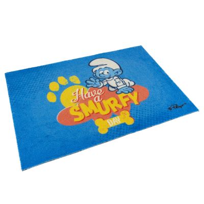 The Smurfs DUVO 13598 Baby smurf floor mat 60x40x0,6cm