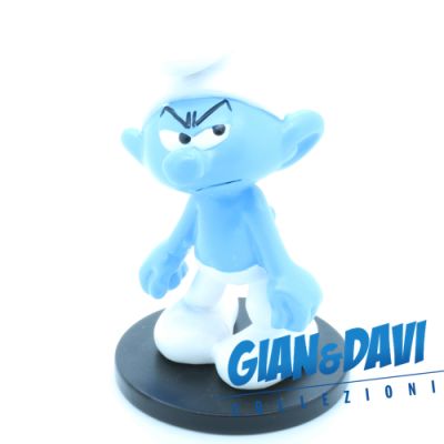 The Smurfs Blue Resin Puppy - 700104 Grouchy Smurf