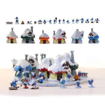 Pixi Les Schtroumpfs 6426 Le Village des Schtroumpfs sous la Neige 200pcs