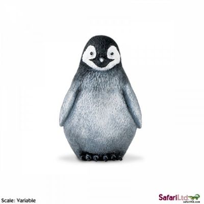 269429 EMPEROR PENGUIN CHICK PINGUINO IMPERATORE ALTO 7CM