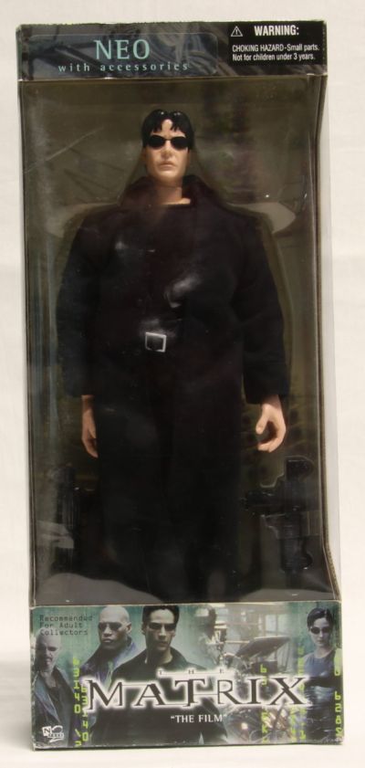 N2 Toys The Matrix The Film 28014 Neo in Black Doll