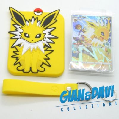 Pokemon Chinese Promo + Holder Sleeve csGc 005/008 Jolteon