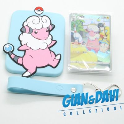 Pokemon Chinese Promo + Holder Sleeve csMc 002/012 Flaaffy