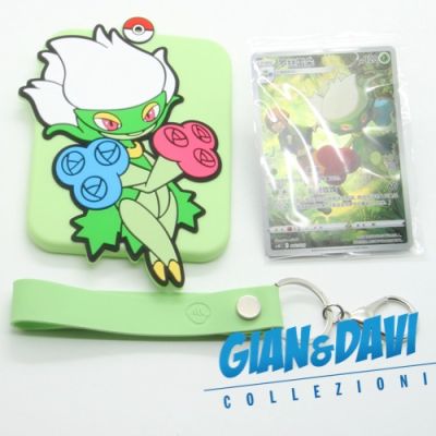 Pokemon Chinese Promo + Holder Sleeve csUC 002/012 Roserade