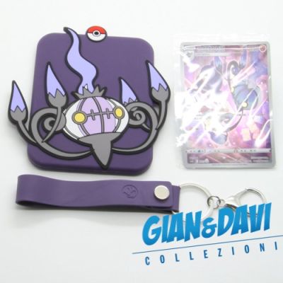 Pokemon Chinese Promo + Holder Sleeve csUC 003/012 Chandelure