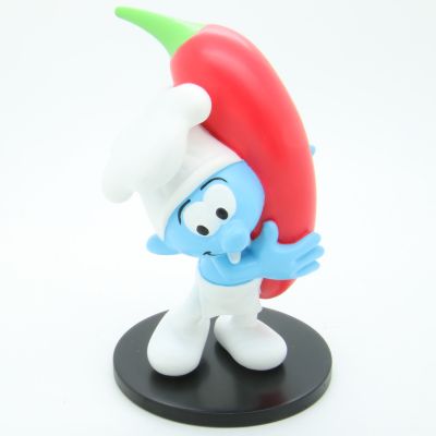 Chengdu 2017 World Tour Cook Smurf Loves Chilli Smurfs Puffi Puffo Peyo