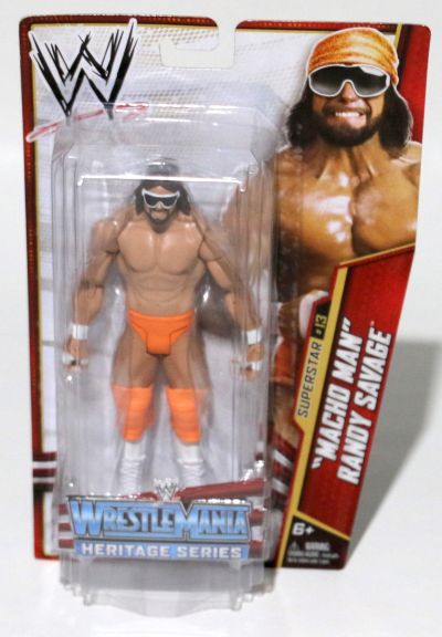 Mattel WWE Basic 26 Macho Man Randy Savage Wrestling action Figure