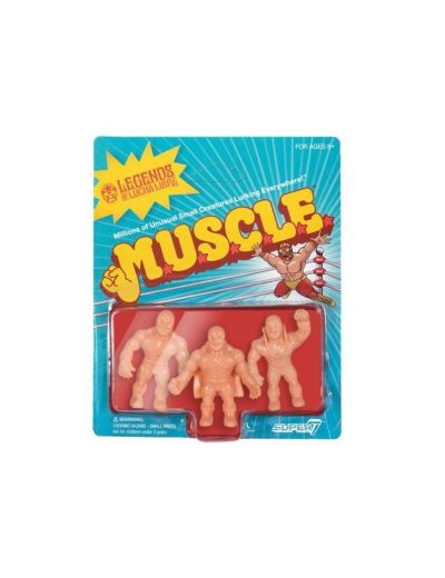 M.U.S.C.L.E. Legends of Lucha Libre Figures 3-Pack