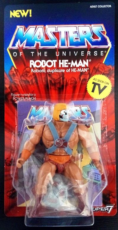 Super7 Masters of the Universe MOTU - Robot He-Man