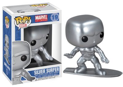 Funko Pop Marvel 19 Fantastic 4 3051 Silver Surfer