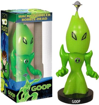 Funko Wacky Wobbler Bobble-Heads Ben 10 Alien Force 8370 Goop