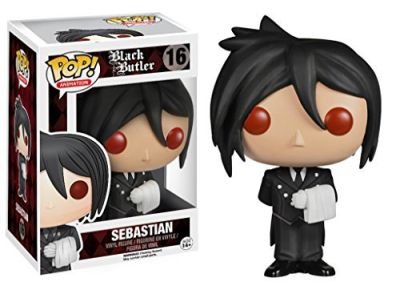 Funko Pop Animation 16 Black Butler 3809 Sebastian Hot Topic Exclusive ROVINATO