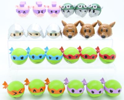 Funko Mymoji Teenage Mutant Ninja Turtles - 24 Pieces Complete Sat