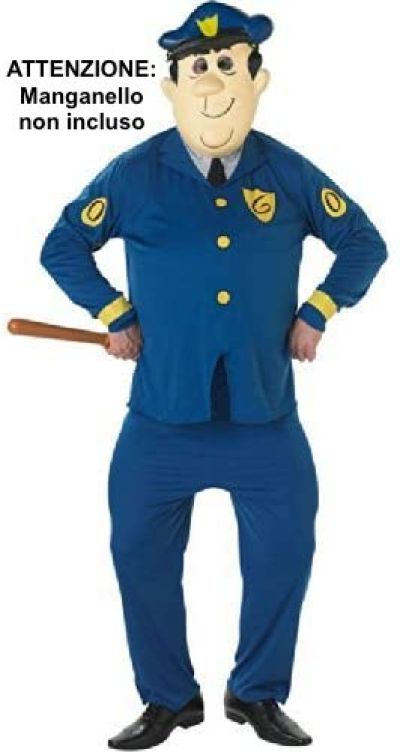 Costume Carnevale Rubies - Hanna-Barbera Officer Dibble Adult Standard