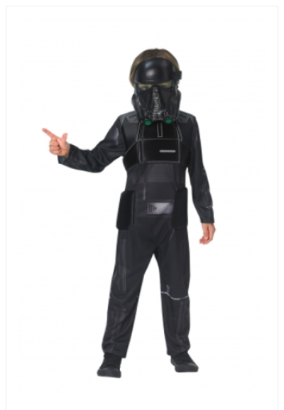 Costume Carnevale Rubies - Star Wars Deluxe Death Trooper L 7-8 Anni