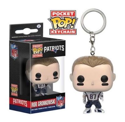 Funko Pocket Pop Keychain NFL Patriots 10244 Rob Gronkowski