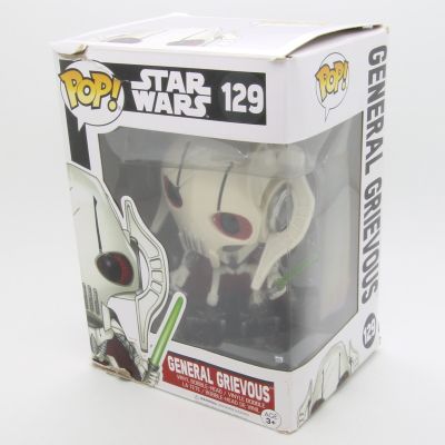 Funko Pop Star Wars 129 SW 10658 General Grievous SCATOLA ROVINATA