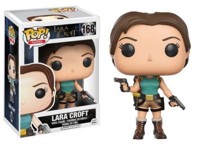 Funko Pop Gamese 168 Tomb Raider 11704 Lara Croft SCATOLA DA VISIONARE
