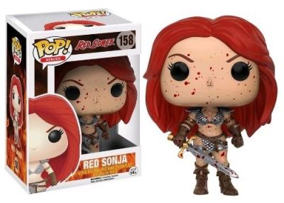 Funko Pop Heroes 158 Red Sonja 12194 Red Sonja Blood Exclusive