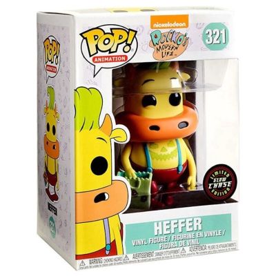 Funko Pop Animation 321 Nickelodeon Rocko's Modern Life 13062 Heffer Chase