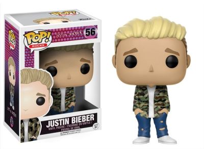 Funko Pop Rocks 56 Justin Bieber 14351 SCATOLA CON LIEVI DANNI