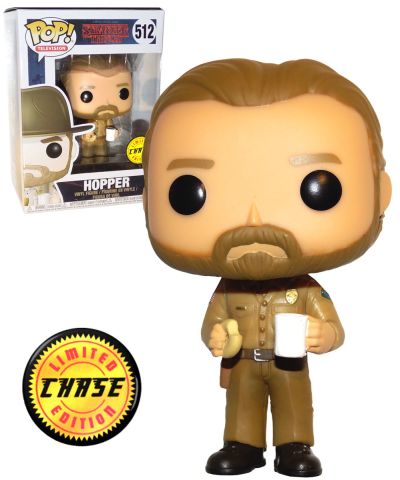Funko Pop Televisions 512 Stranger Things 14425 Hopper Chase