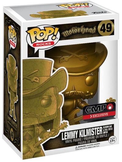 Pop Rocks 49 Motorhead 14506 Lemmy Kilmister Gold