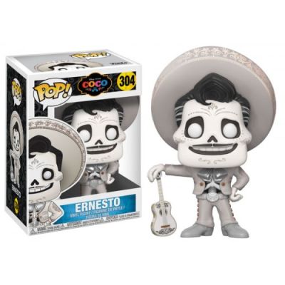 Funko Pop Disney 304 Pixar Coco 14768 Ernesto Exclusive SCATOLA ROVINATA