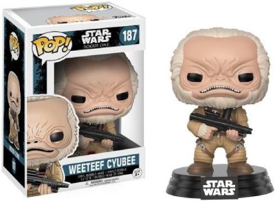 Funko Pop Star Wars 187 SW 14874 Weeteef Cyubee