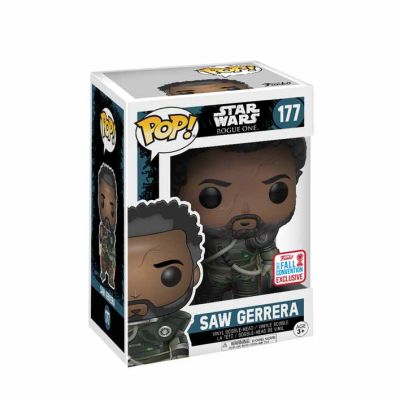Funko Pop Star Wars 177 SW Rogue One 20118 Saw Gerrera NYCC2017