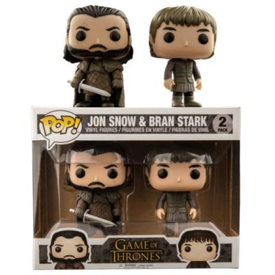 Funko Pop 2-Pack Game of Thrones 21497 Jon Snow & Bran Stark Exclusive