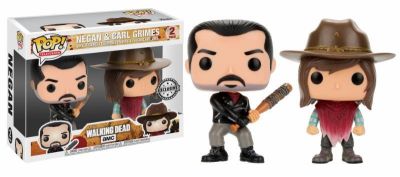 Funko Pop 2-Pack Television The Walking Dead 21534 Negan & Carl Grimes Exclusive