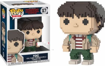 Funko Pop 8-Bit 17 Stranger Things 23428 Mike