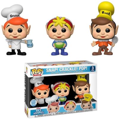 Funko Pop 3-Pack Ad Icons Kellogg's Rice Krispies 25925 Snap! Crepitare! Pop!
