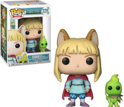 Funko Pop Games 328 Ni No Kuni II Revenant Kingdom 27012 Evan with Higgledy