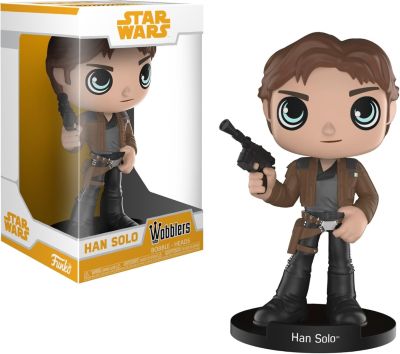Funko Wobblers Bobble-Heads Star Wars 28015 Han Solo