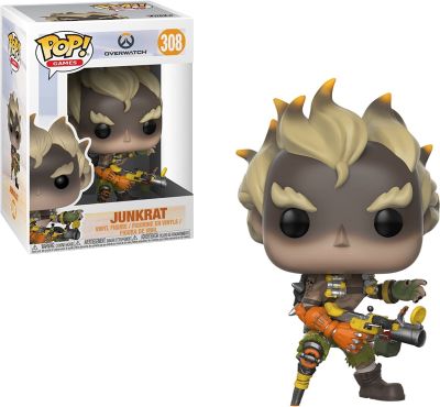 Funko Pop Games 308 Overwatch 29045 Junkrat BOX DA VISIONARE