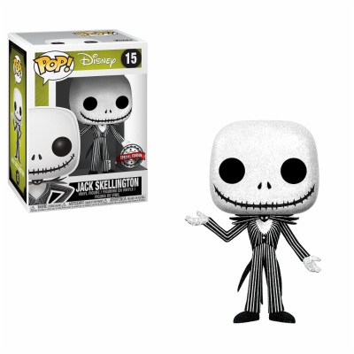 Funko Pop Disney 15 The Nightmare Before Christmas 29128 Jack Skellington DIamond Glitter Special Edition