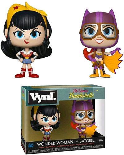 Funko Vynl DC Bombshells 32111 Wonder Woman + Batgirl