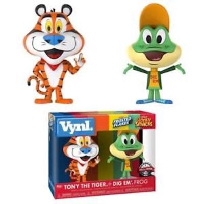 Funko VYNL Kellog's Frosted Flakes Honey Smacks 32244 Tony The Tiger + Dig Em' Frog