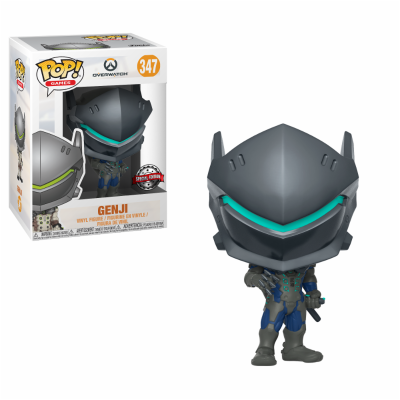 Funko Pop Games 347 Overwatch 32275 Genji Carbon Fibre Special Edition