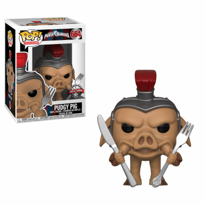 Funko Pop Television 664 Power Rangers 32657  Pudgy Pig SE