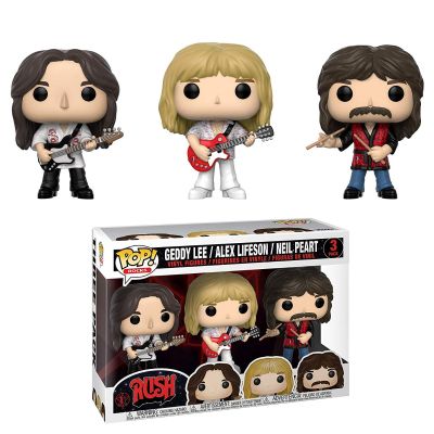 Funko Pop 3-Pack Rocks 32682 Rush Geddy Lee Alex Lifeson Neil Peart